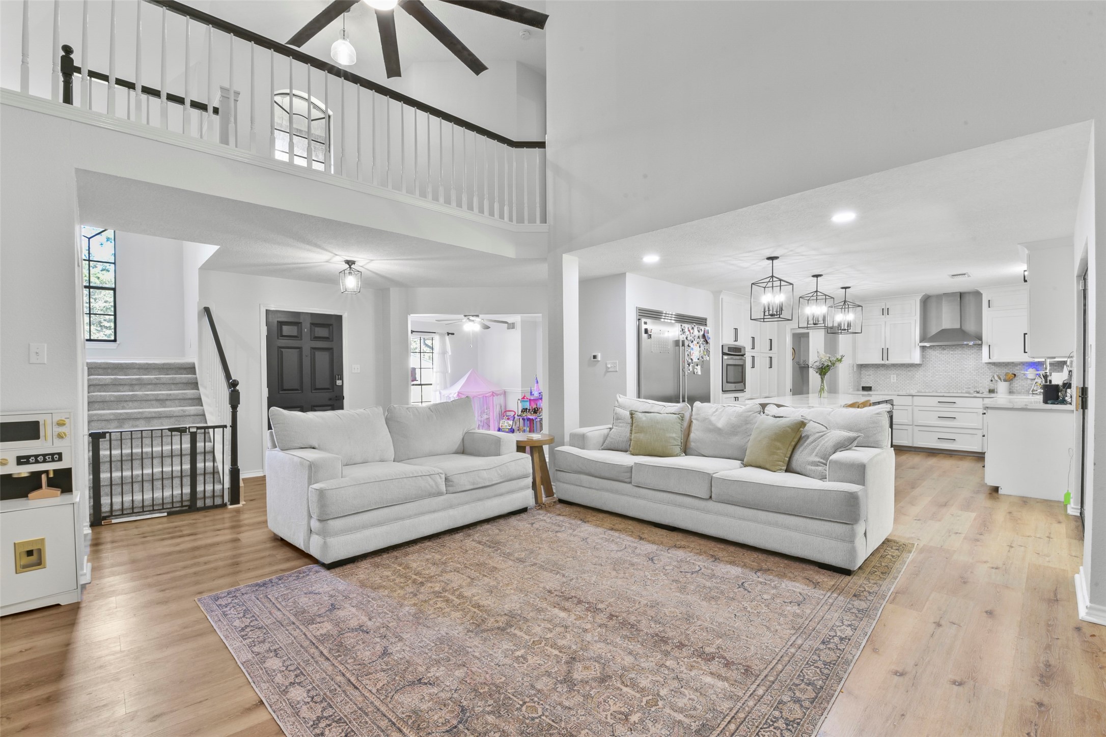 223 Oetken West Road Anahuac, TX 77514 - Photo 15 of 50 a living room with furniture and wooden floor