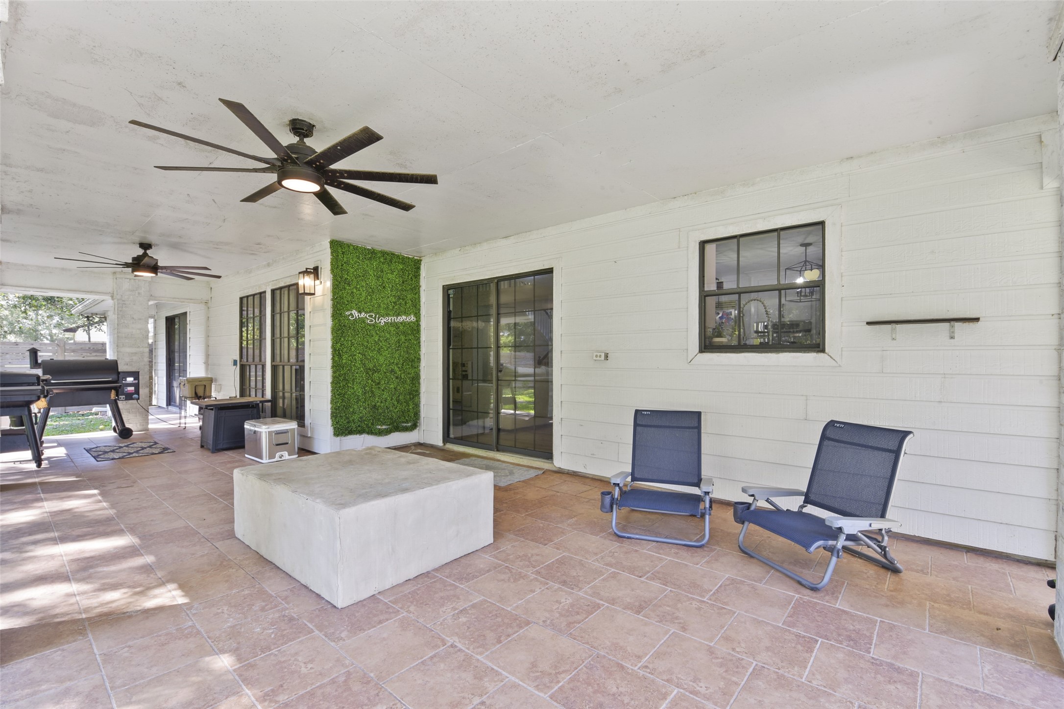 223 Oetken West Road Anahuac, TX 77514 - Photo 38 of 50 a living room with furniture and a window