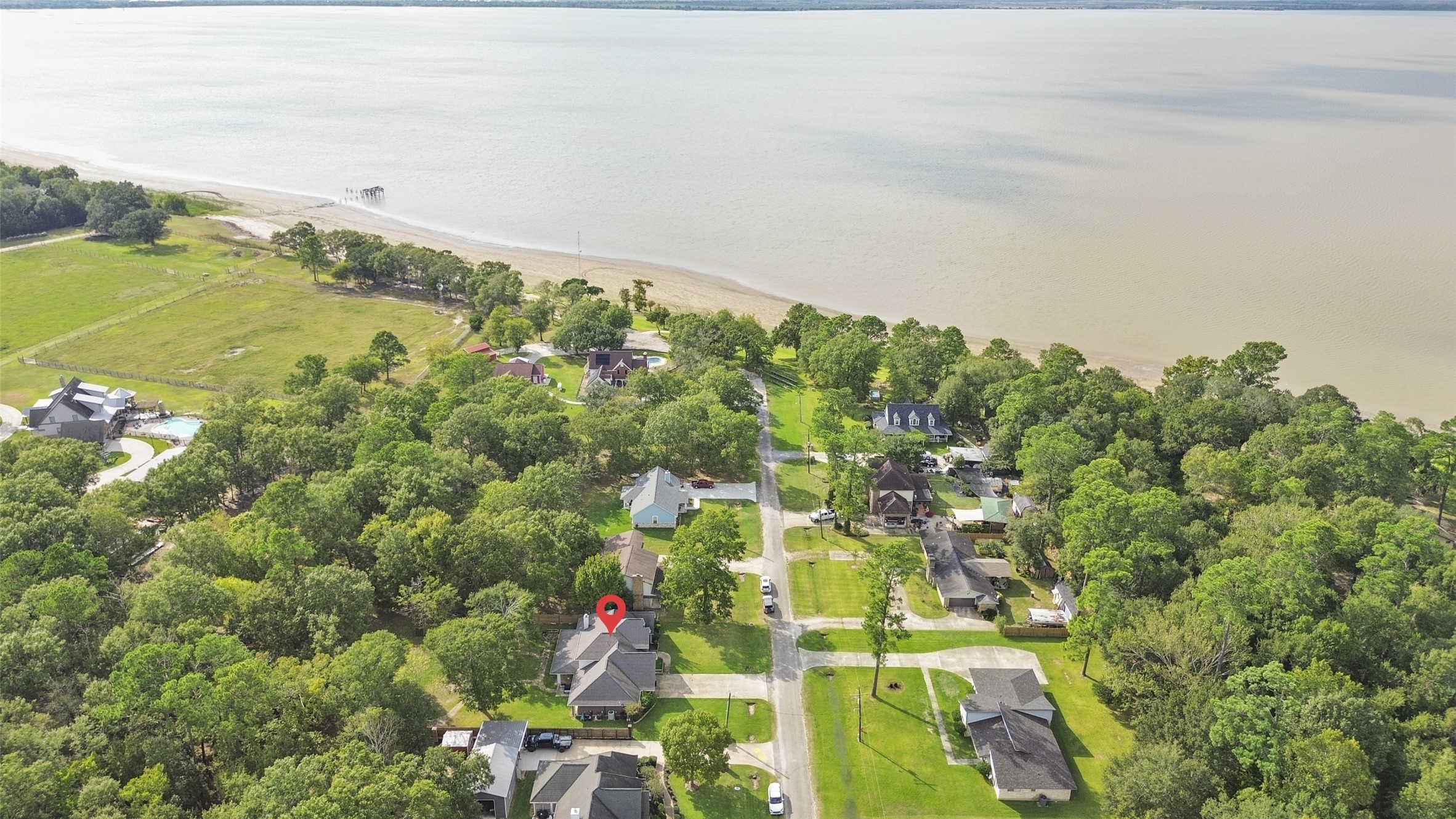 223 Oetken West Road Anahuac, TX 77514 - Photo 46 of 50 a view of a city