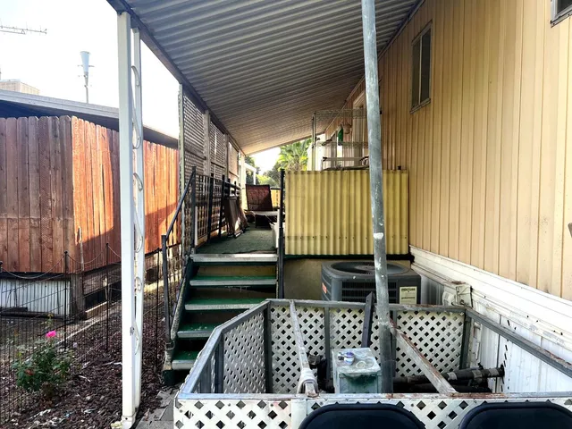 a view of storage and utility room