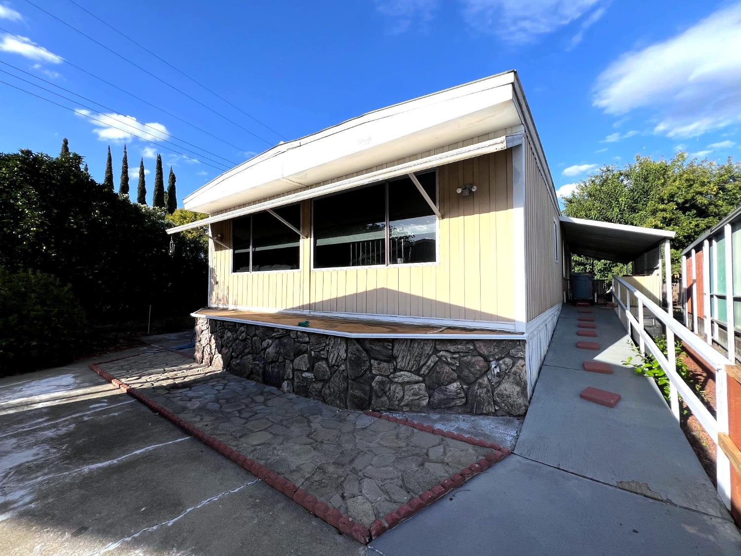 4350 Cherokee Road, Unit 46 Stockton, CA 95215 - Photo 2 of 20 a view of entryway with a yard