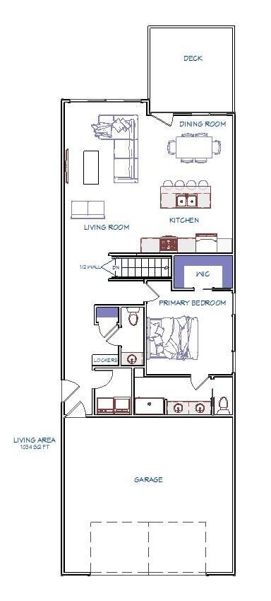 1528 Wilson Road, Unit 42 Spring Lake, MI 49456 - Photo 45 of 45 lot 42 main floor plan