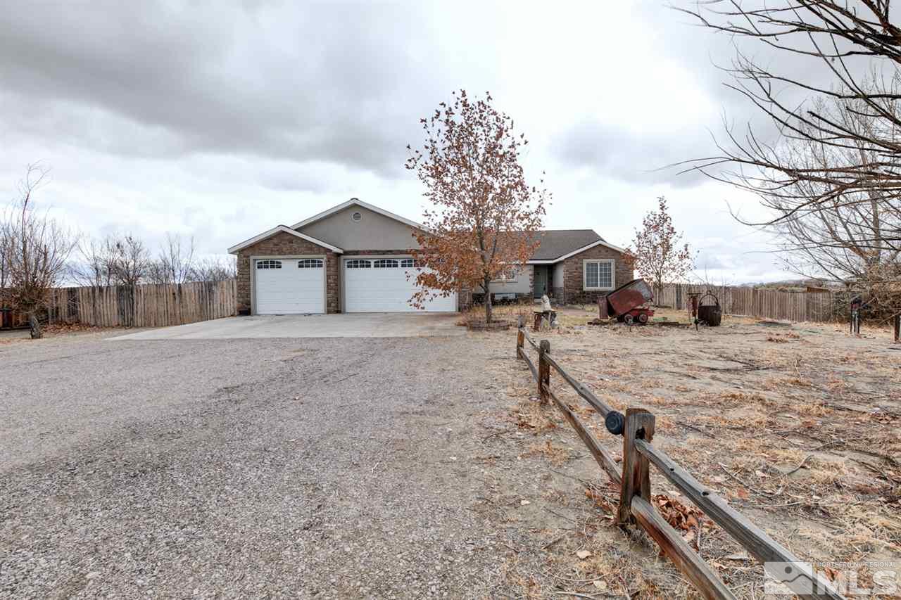 4363 Rancheria Road Fallon, NV 89406 - Photo 3 of 21 a view of a house with a yard covered in snow