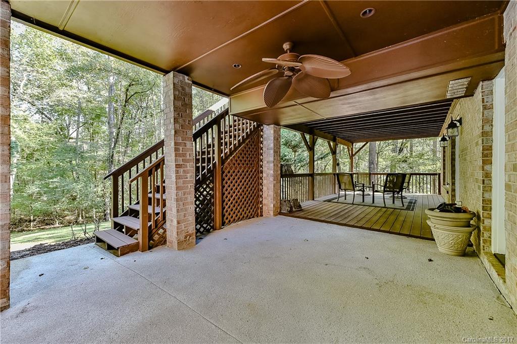 1621 Windy Ridge Road Charlotte, NC 28270 - Photo 22 of 24 a view of an empty room with a balcony