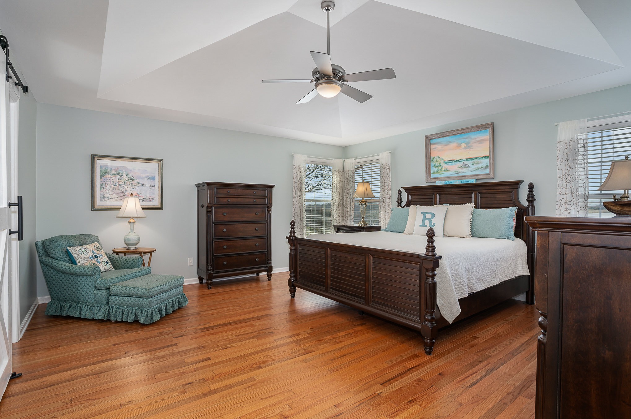 1525 Heller Ridge Spring Hill, TN 37174 - Photo 18 of 57 a bedroom with a bed and a couch