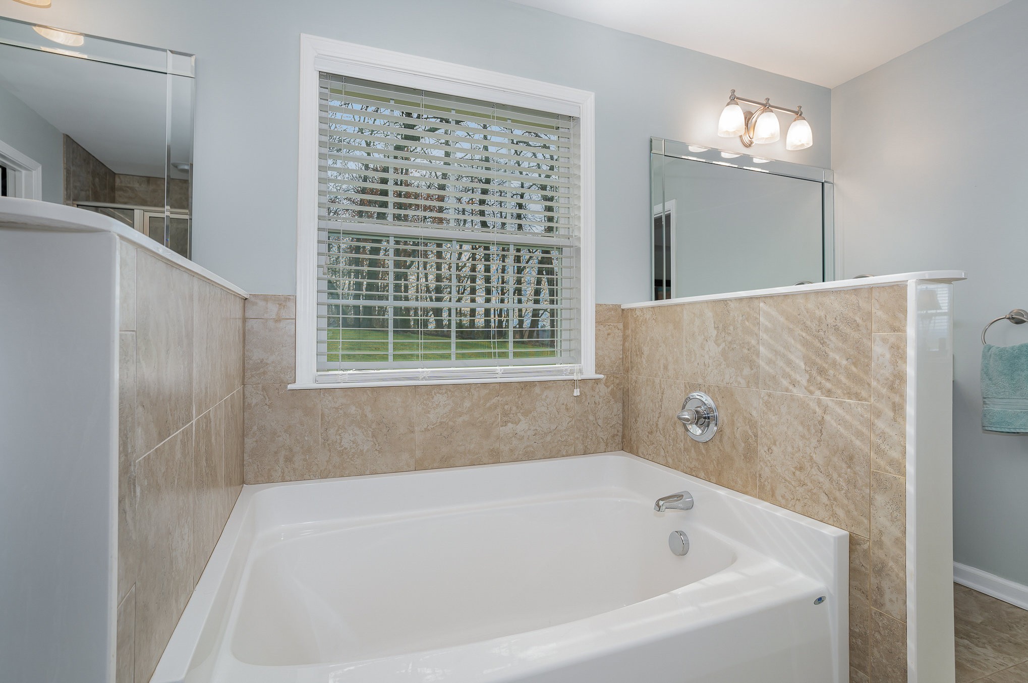 1525 Heller Ridge Spring Hill, TN 37174 - Photo 21 of 57 a bathroom with bathtub and window