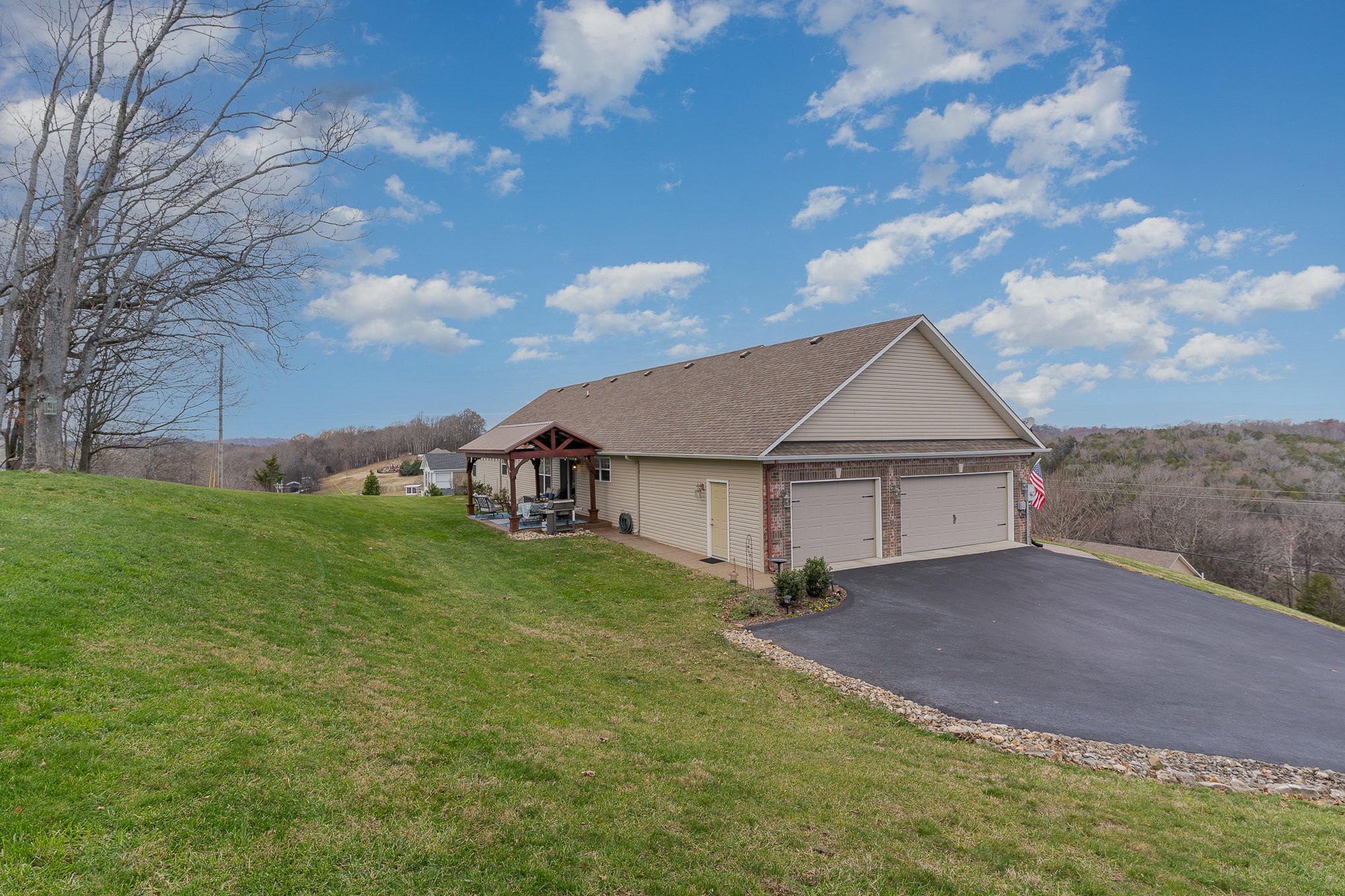 1525 Heller Ridge Spring Hill, TN 37174 - Photo 35 of 57 a view of a house with a big yard