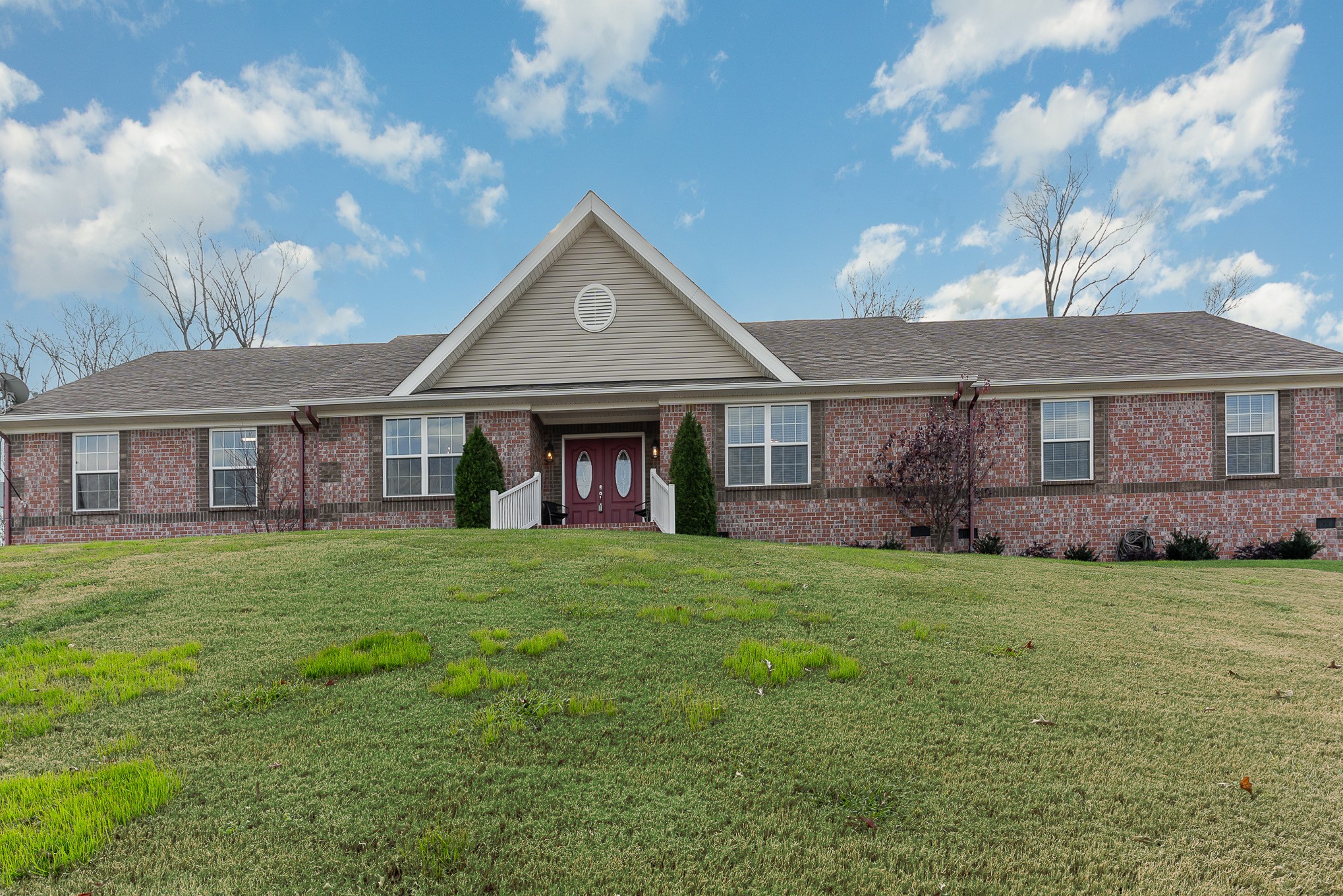 1525 Heller Ridge Spring Hill, TN 37174 - Photo 57 of 57 a front view of a house with garden