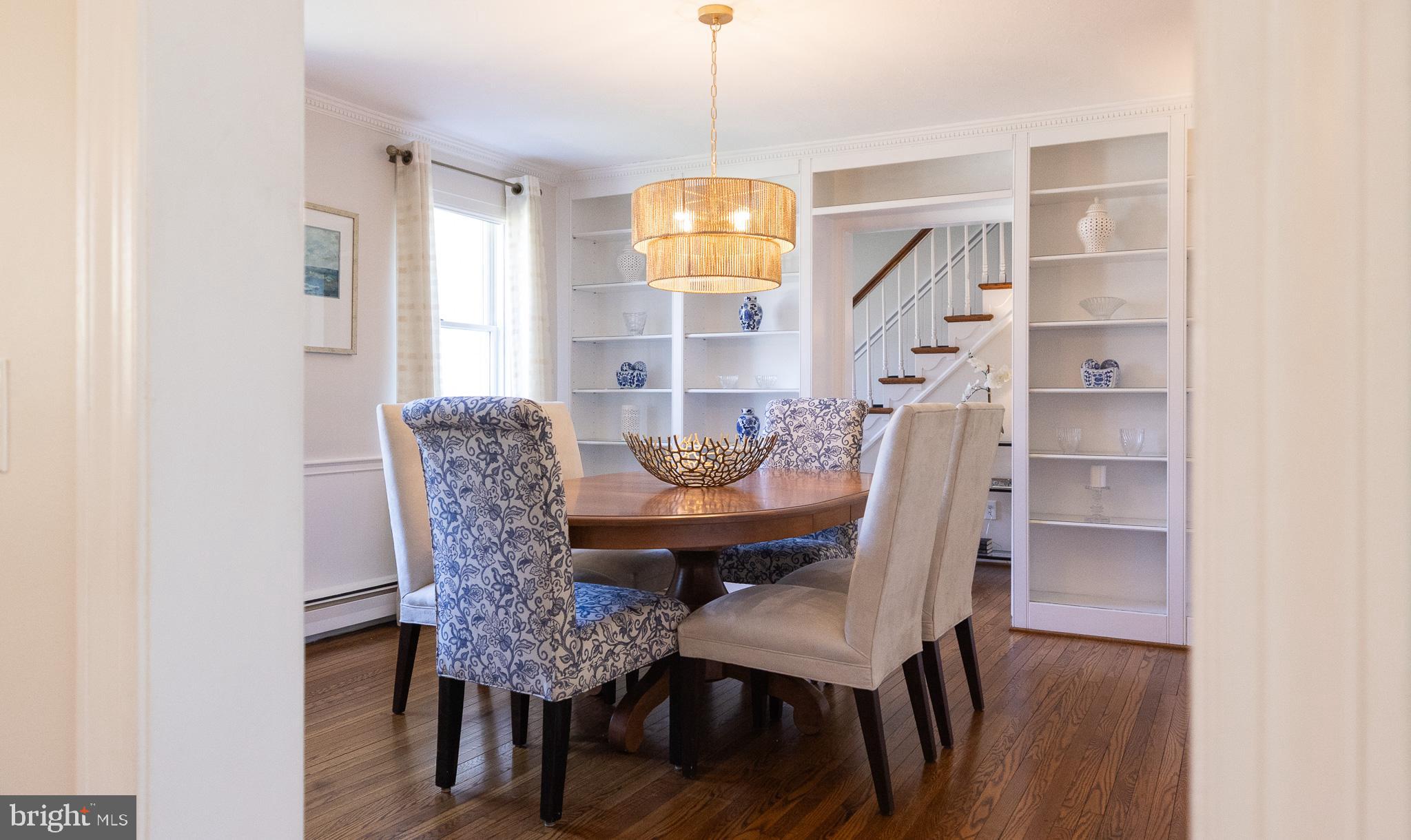 650 Timber Lane Devon, PA 19333 - Photo 11 of 50 Formal Dining Room with Built-ins