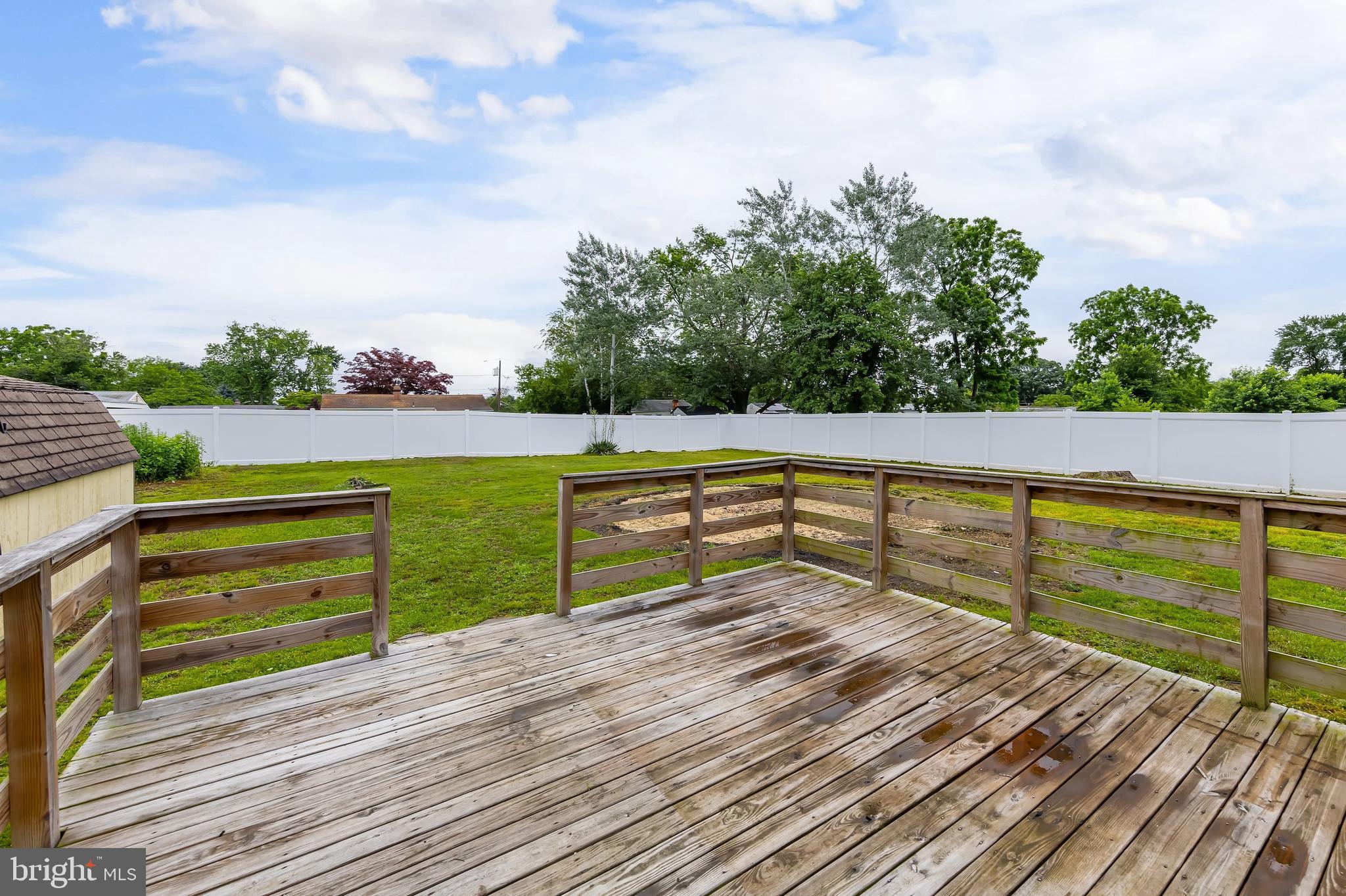 1510 Good Intent Road Deptford, NJ 08096 - Photo 4 of 20 a view of a deck with wooden floor and city view