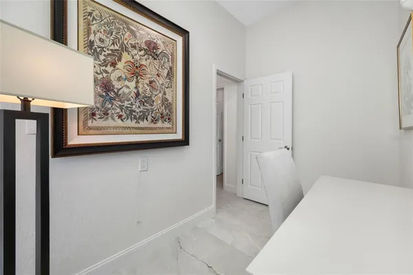 a view of a building with many windows