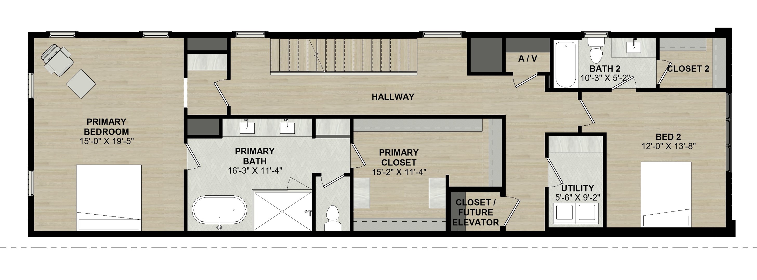 2129 Harold Street Houston, TX 77098 - Photo 11 of 12 a black and white photo of a living room