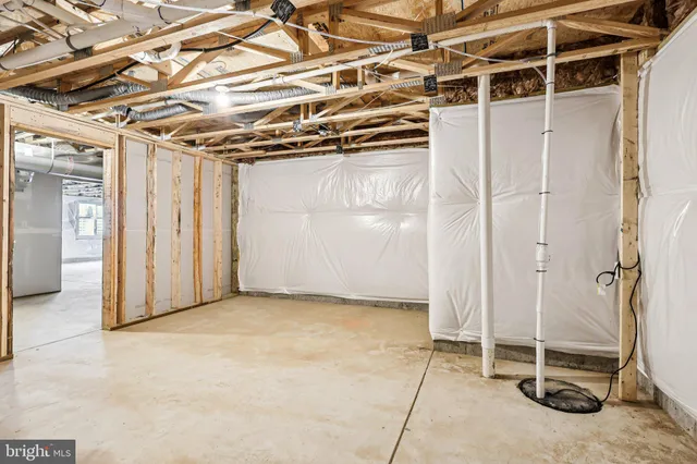 a view of a porch with wooden floor and stairs