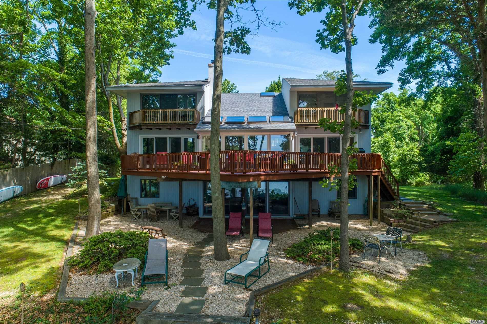 front view of a house with a porch