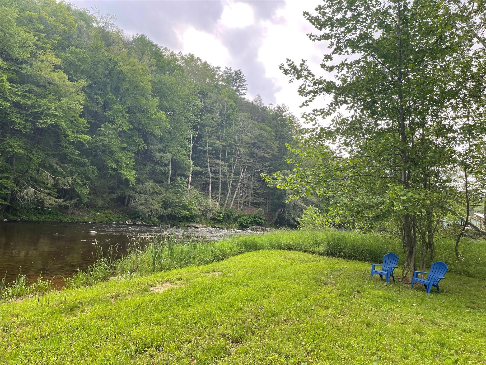 4261 State Rt 17B Callicoon, NY 12723 - Photo 3 of 37 a view of a lake with a yard