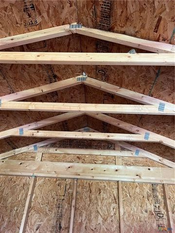 a close view of oven