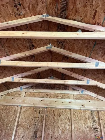 a close view of oven