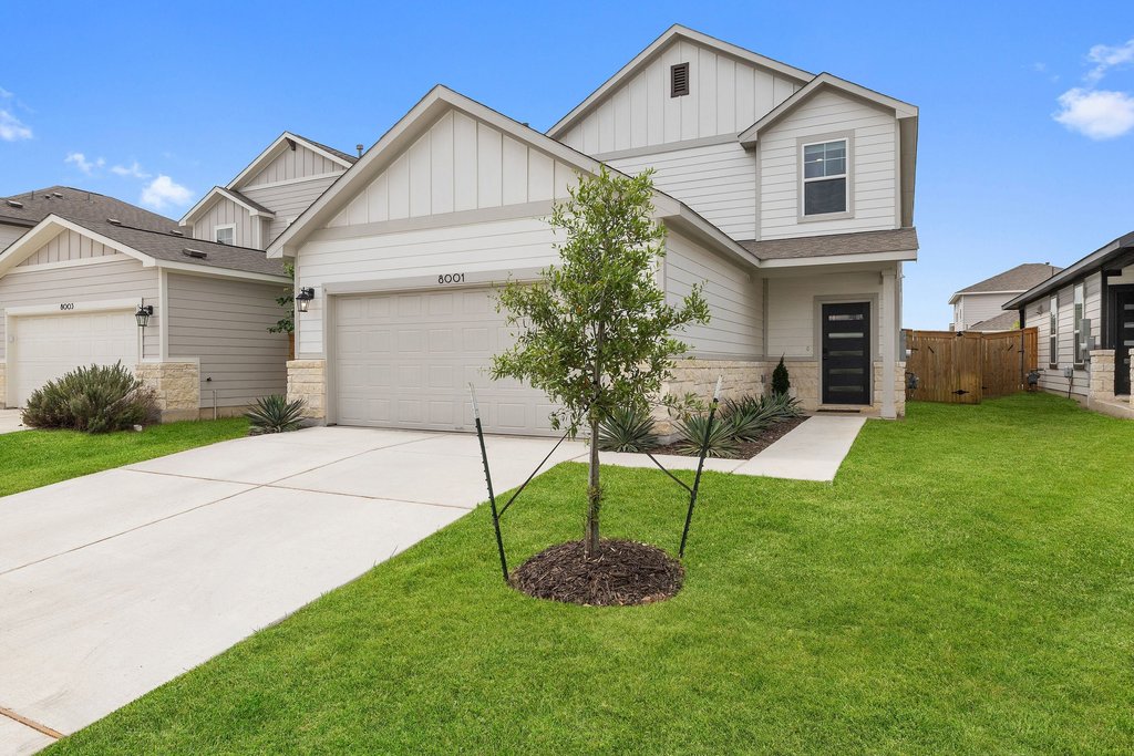 8001 Andravida Drive Austin, TX 78747 - Photo 35 of 35 Fresh exterior with timeless design, charming curb appeal and fresh landscaping