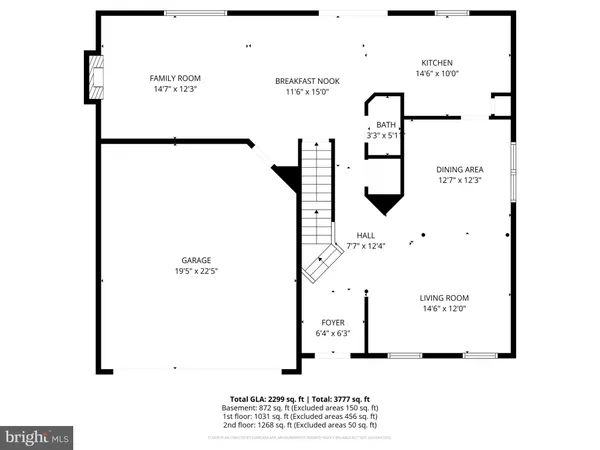 $849,900 | 8647 Water Fall Drive, Laurel, MD 20723