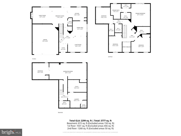 $849,900 | 8647 Water Fall Drive, Laurel, MD 20723