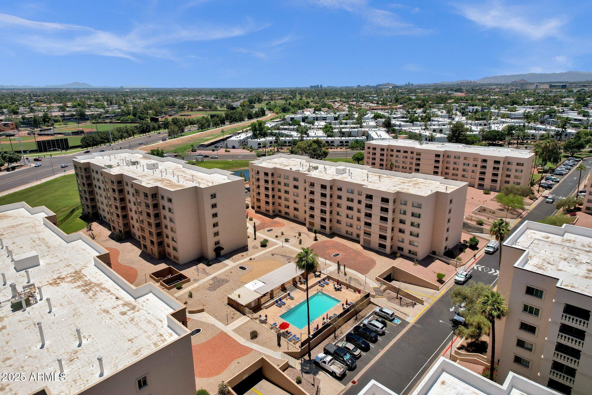 7920 East Camelback Road, Unit 104 Scottsdale, AZ 85251 - Photo 28 of 30 Aerial