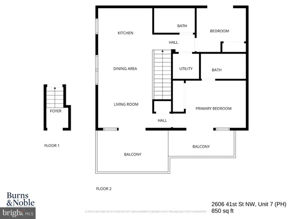 $699,900 | 2606 41st Street Northwest, Unit PH, Washington, DC 20007