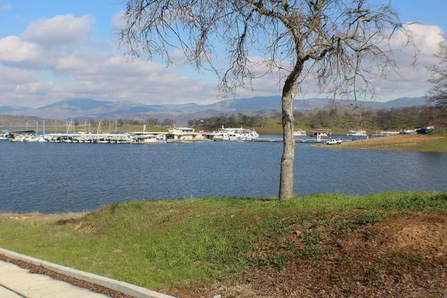 a view of a city with lake view