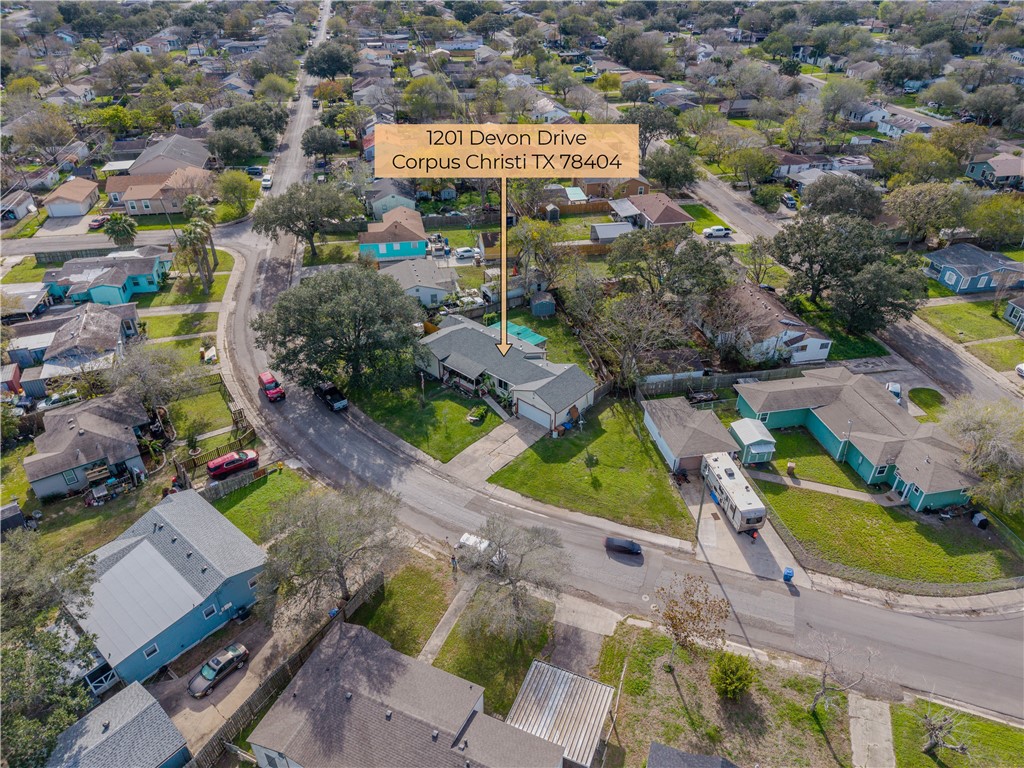 1201 Devon Drive Corpus Christi, TX 78404 - Photo 22 of 23 an aerial view of a