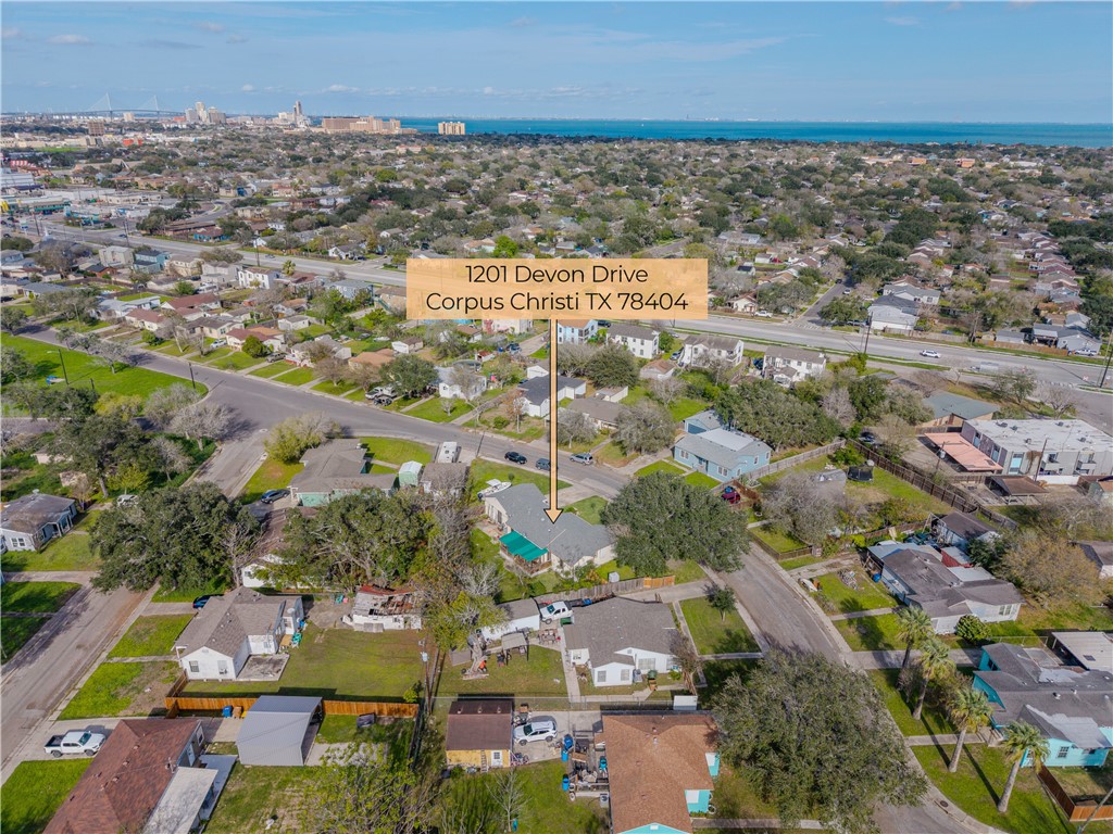 1201 Devon Drive Corpus Christi, TX 78404 - Photo 23 of 23 an aerial view of residential houses with outdoor space