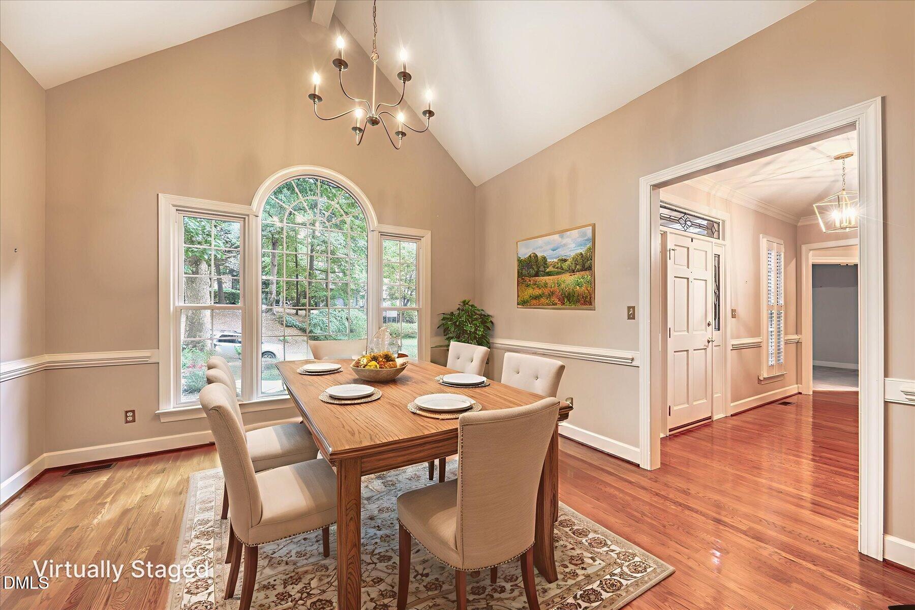 1904 Merion Place Raleigh, NC 27615 - Photo 15 of 43 Virtual staging in dinning room