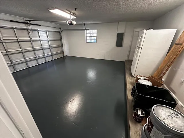 a view of water heater room