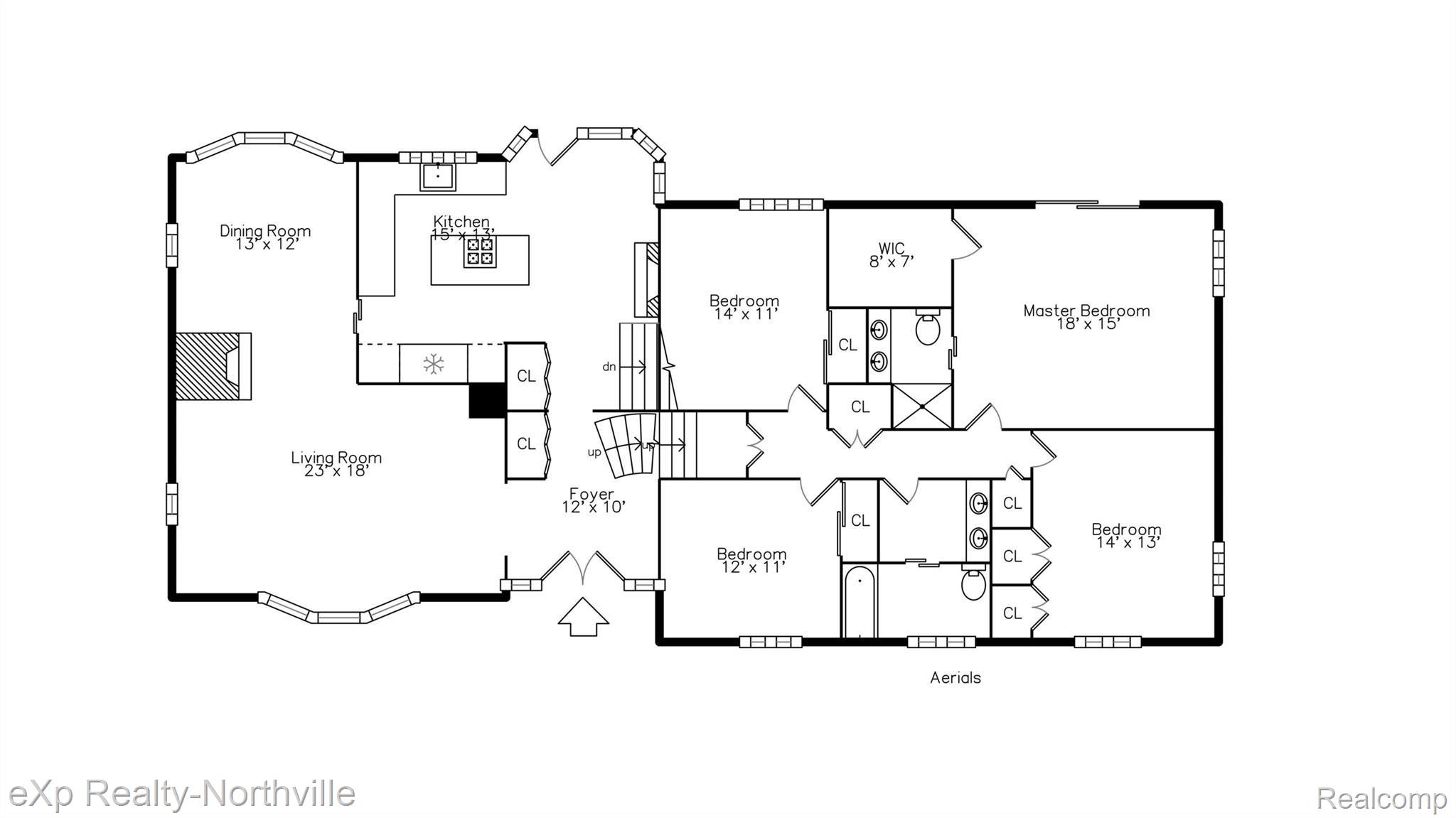 22265 Currie Road Northville, MI 48167 - Photo 86 of 86 main0_floorhc.jpg
