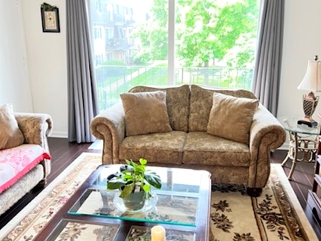 920 South Plum Grove Road, Unit 225 Palatine, IL 60067 - Photo 9 of 15 a living room with furniture and a large window