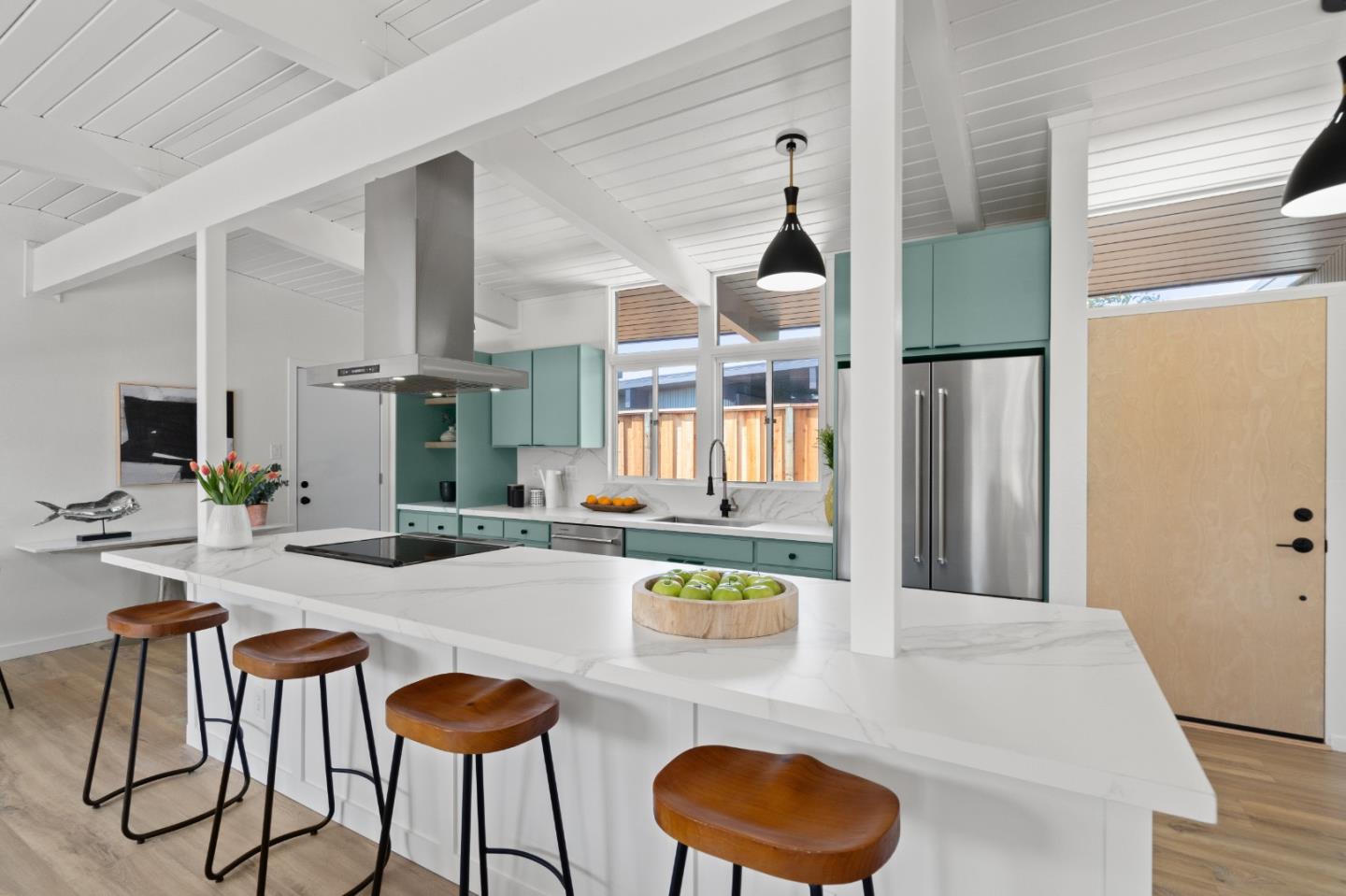 1669 Eleanor Drive San Mateo, CA 94402 - Photo 14 of 31 a living room with dining table and chairs