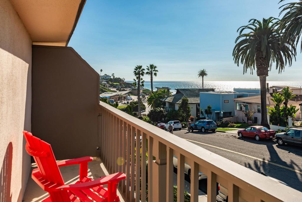 201 4th Street, Unit A/B Encinitas, CA 92024 - Photo 18 of 33 a view of balcony with furniture