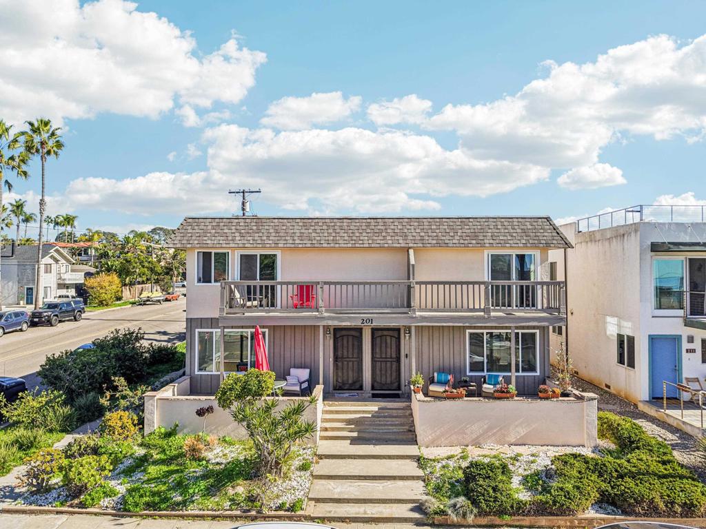 201 4th Street, Unit A/B Encinitas, CA 92024 - Photo 3 of 33 an aerial view of a house