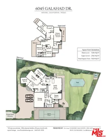 $6,495,000 | 6045 Galahad Drive, Malibu, CA 90265