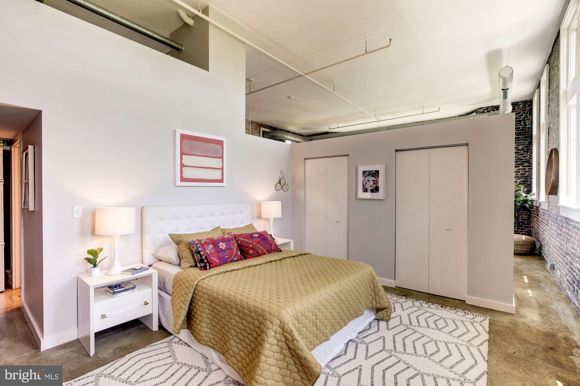440 12th Street Northeast, Unit 201 Washington, DC 20002 - Photo 12 of 20 Owner's Bedroom with double closets