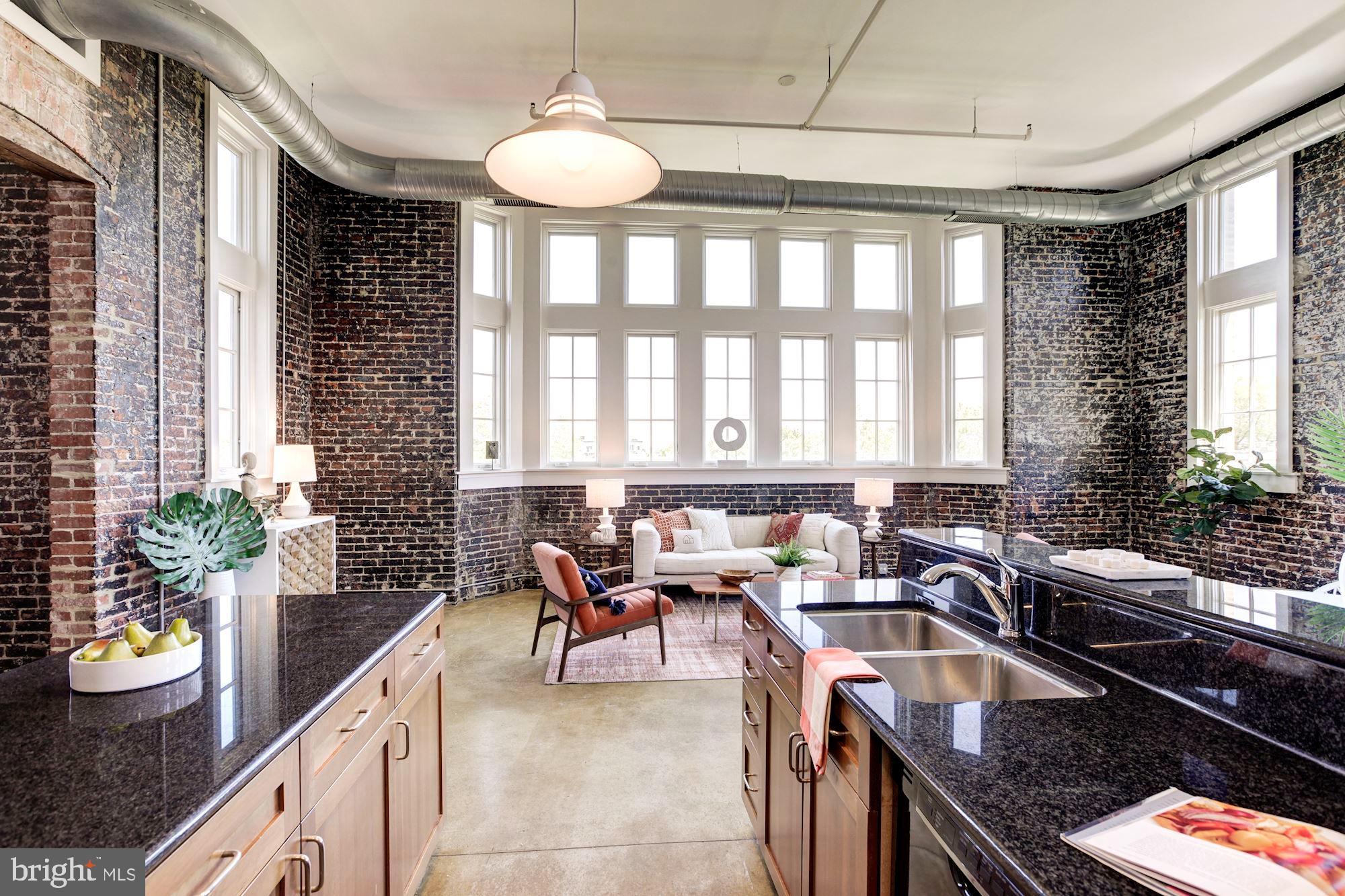 440 12th Street Northeast, Unit 201 Washington, DC 20002 - Photo 8 of 20 Kitchen to Living Room