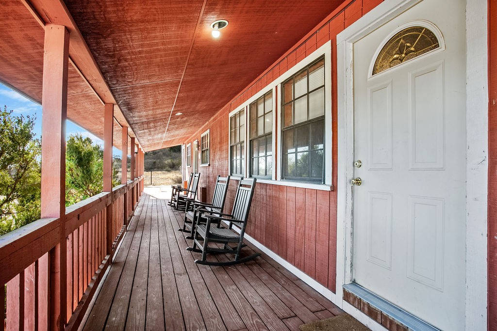 9475 Highway 377 Junction, TX 76849 - Photo 39 of 40 a view of deck with furniture and wooden floor