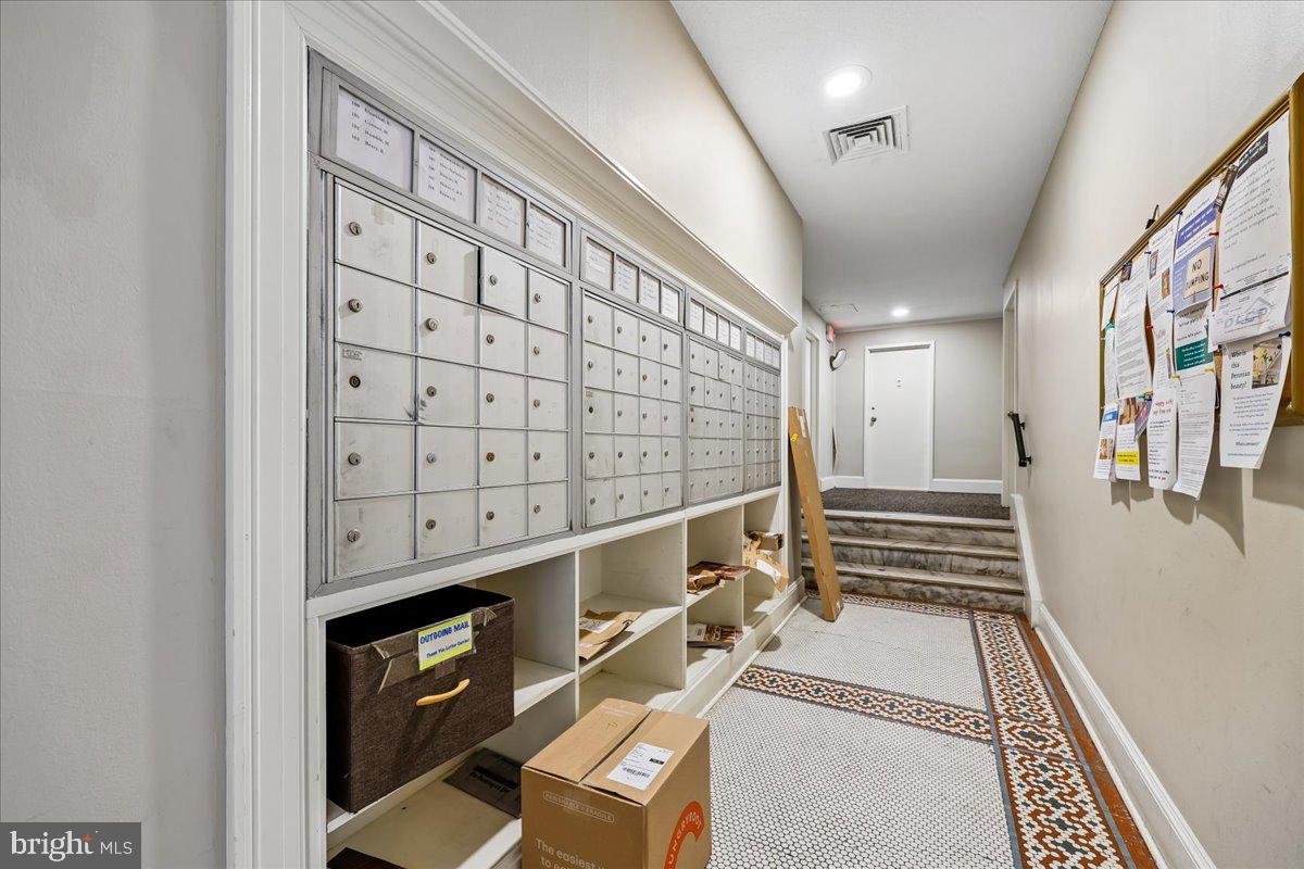 1851 Columbia Road Northwest, Unit 401 Washington, DC 20009 - Photo 25 of 32 Mail room at the entrance