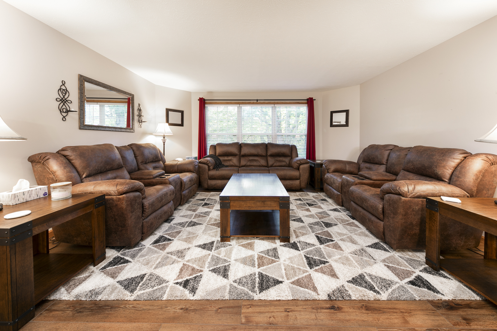 823 Columbia Road Washburn, IL 61570 - Photo 31 of 46 a living room with furniture and a rug
