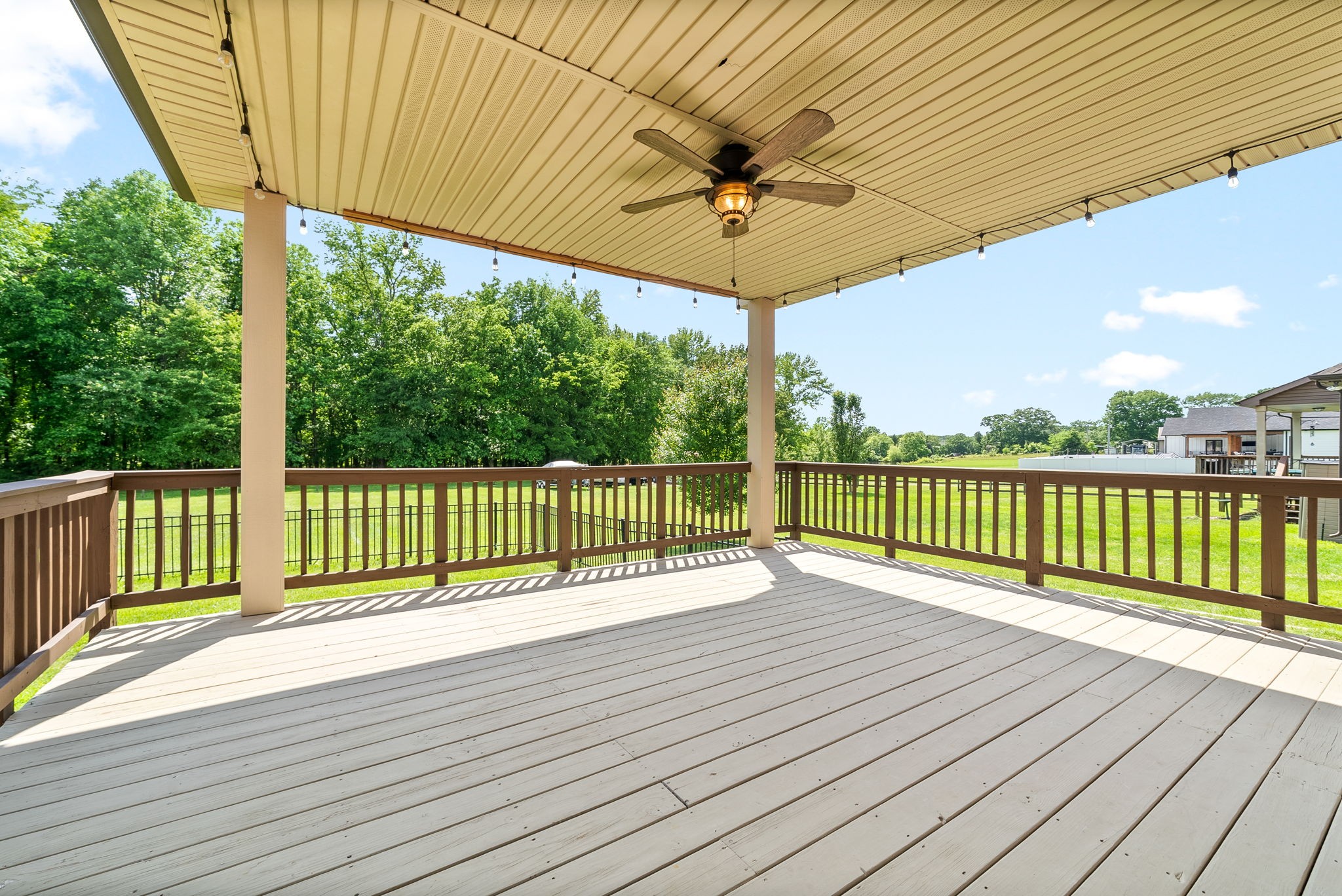 4244 Sango Road Clarksville, TN 37043 - Photo 36 of 43 a view of a balcony with a swimming pool