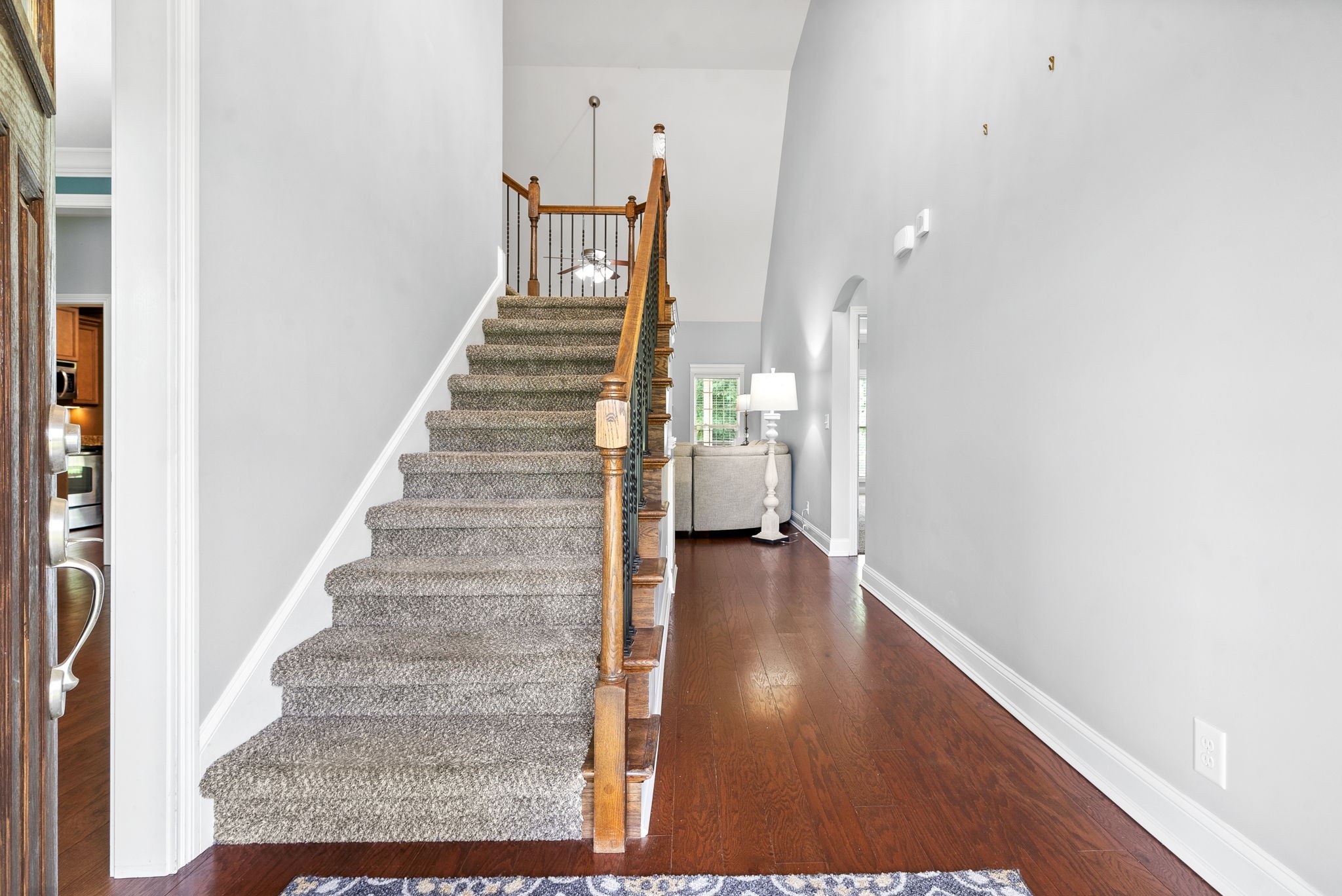 4244 Sango Road Clarksville, TN 37043 - Photo 4 of 43 a view of entryway and hall with wooden floor