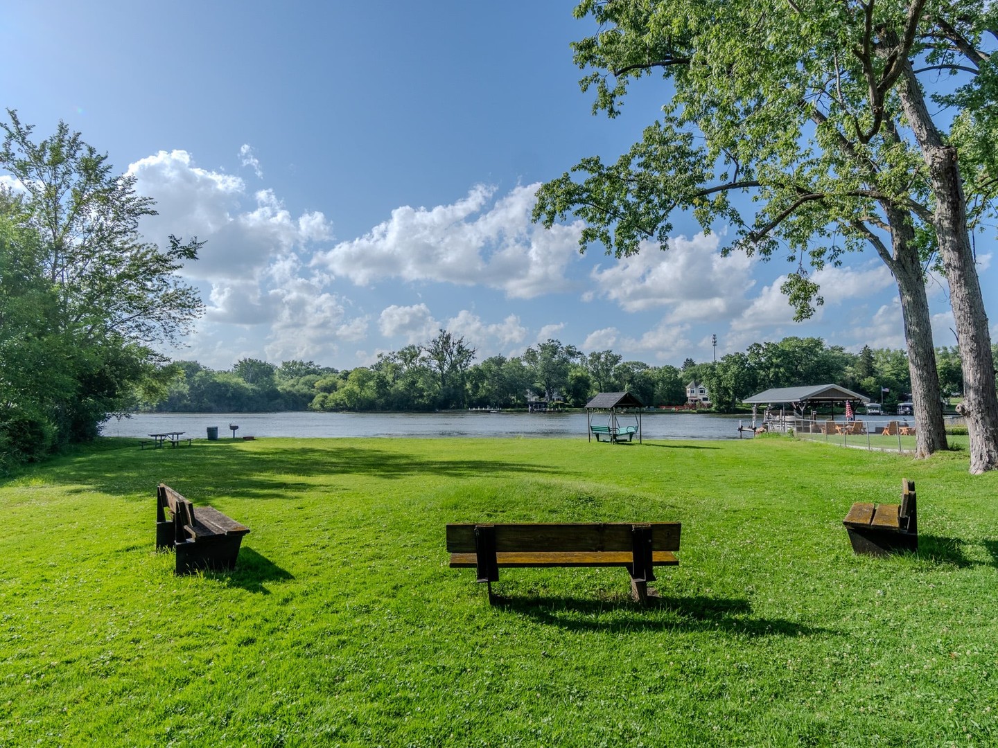 215 North River Road Fox River Grove, IL 60021 - Photo 22 of 25 a view of a park with large trees