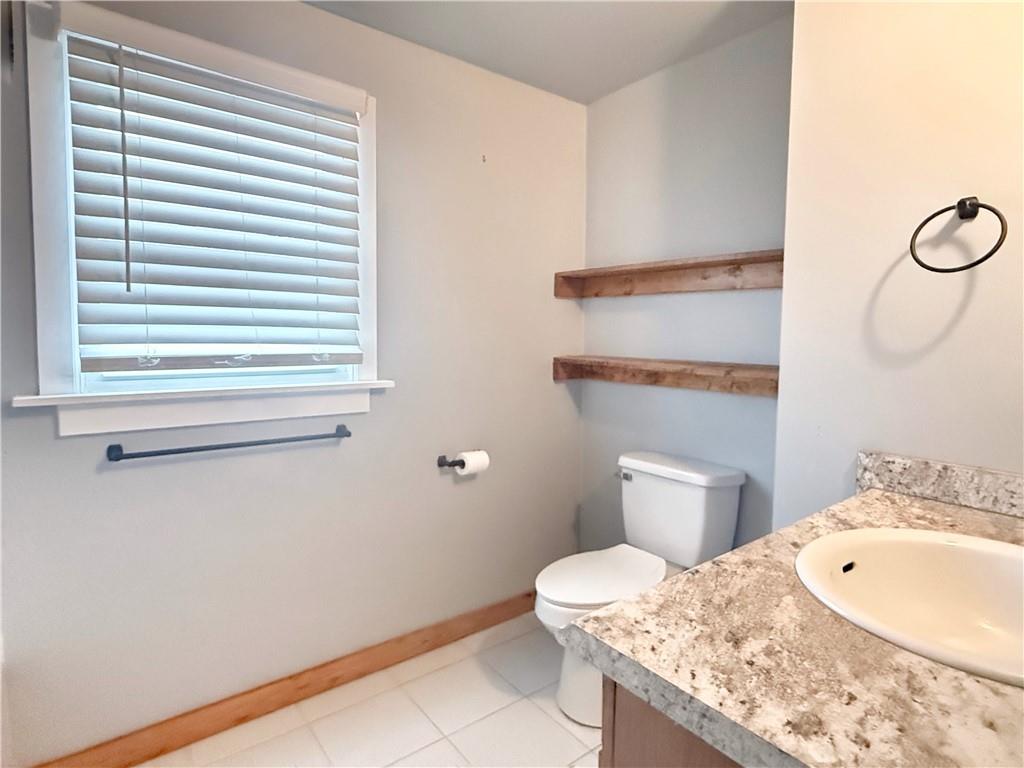 389 Webster Street Rochester, PA 15074 - Photo 15 of 24 a bathroom with a sink and a toilet