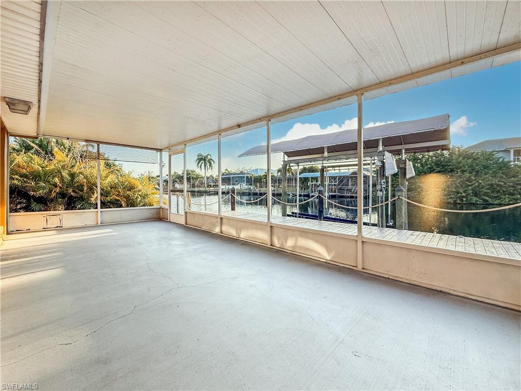 2115 St Croix Avenue Fort Myers, FL 33905 - Photo 27 of 37 View of unfurnished sunroom