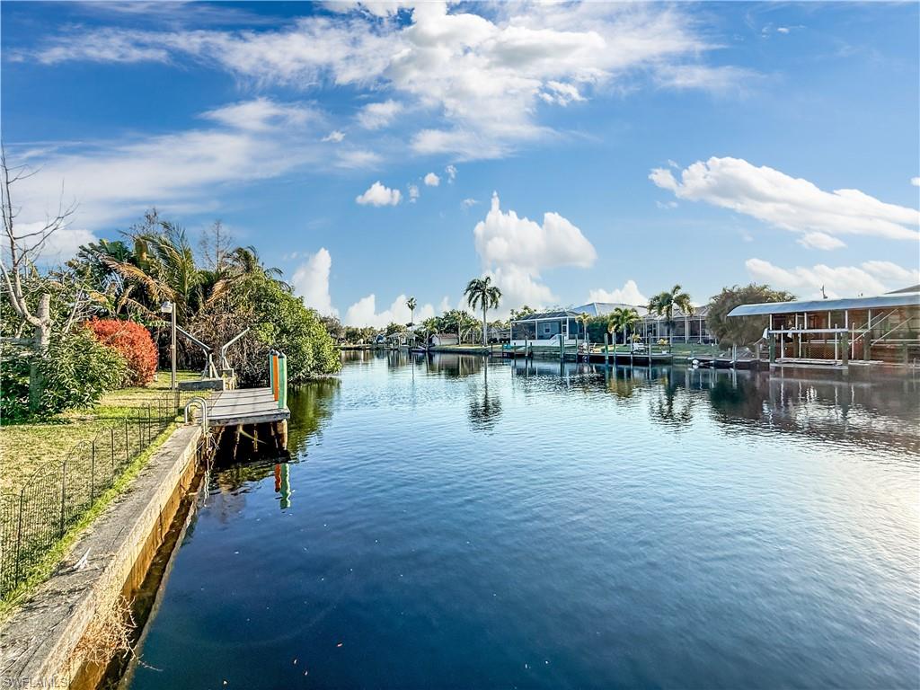 2115 St Croix Avenue Fort Myers, FL 33905 - Photo 33 of 37 Dock featuring a water view