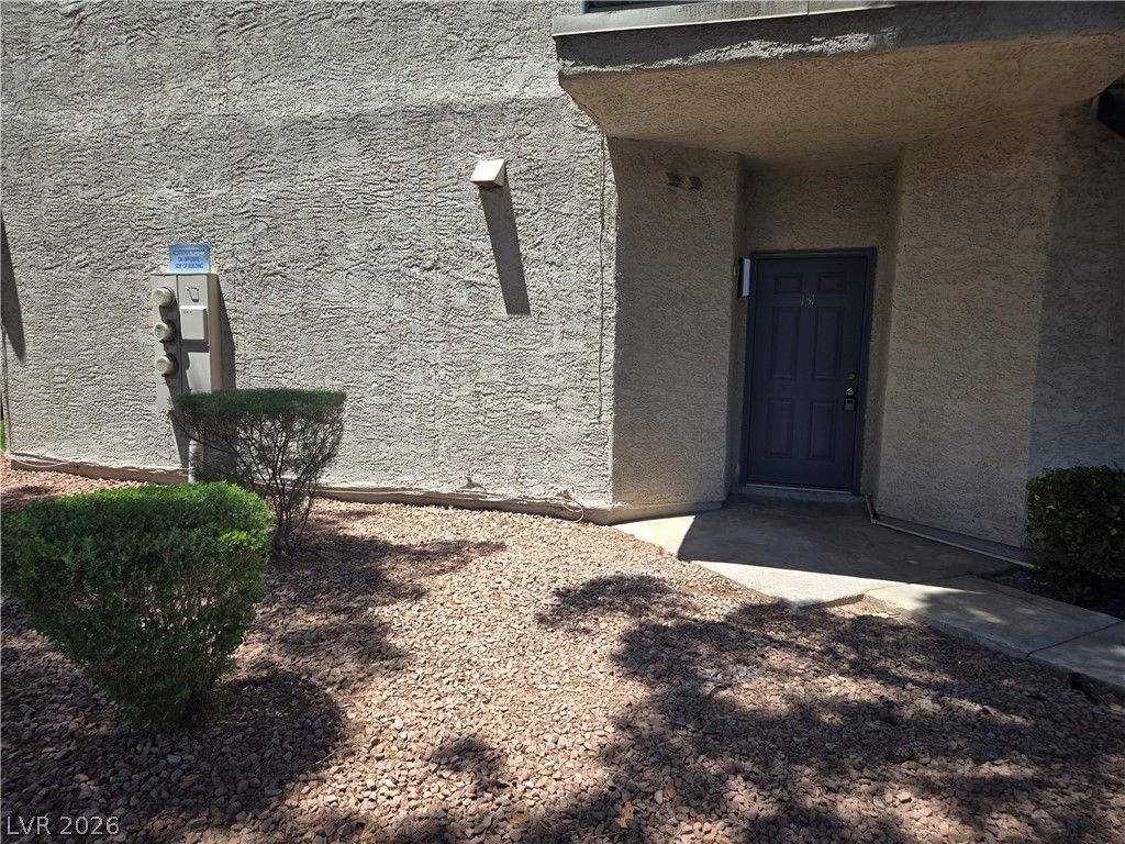 6250 West Flamingo Road, Unit 131 Las Vegas, NV 89103 - Photo 1 of 11 A welcoming entry, with clean lines and low-maintenance landscaping, provides easy access to this residence.