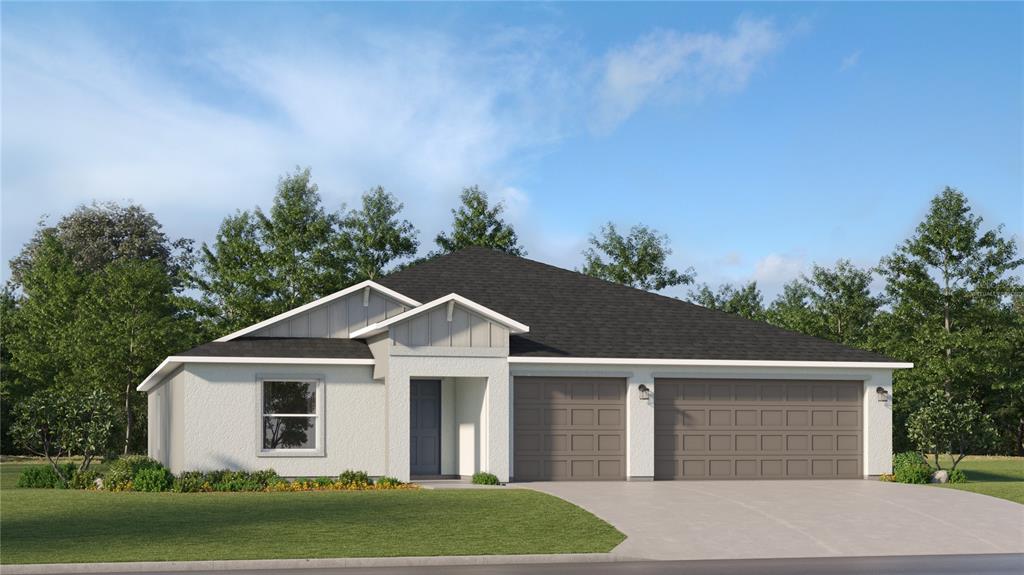 2117 Lasso Loop Eagle Lake, FL 33839 - Photo 1 of 1 a view of a yard in front of a house